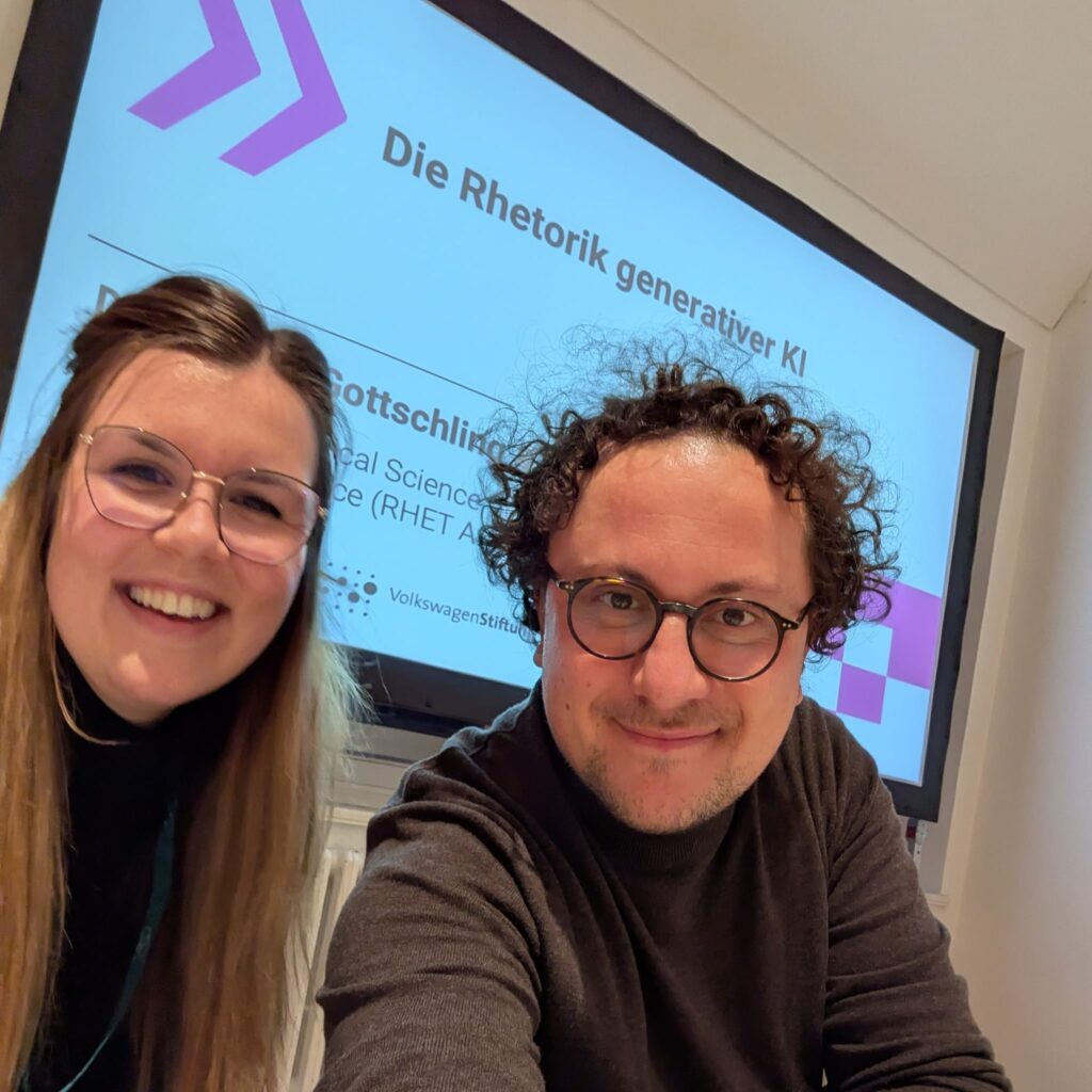 Salina Weber und Markus Gottschling Foto aus dem Workshop